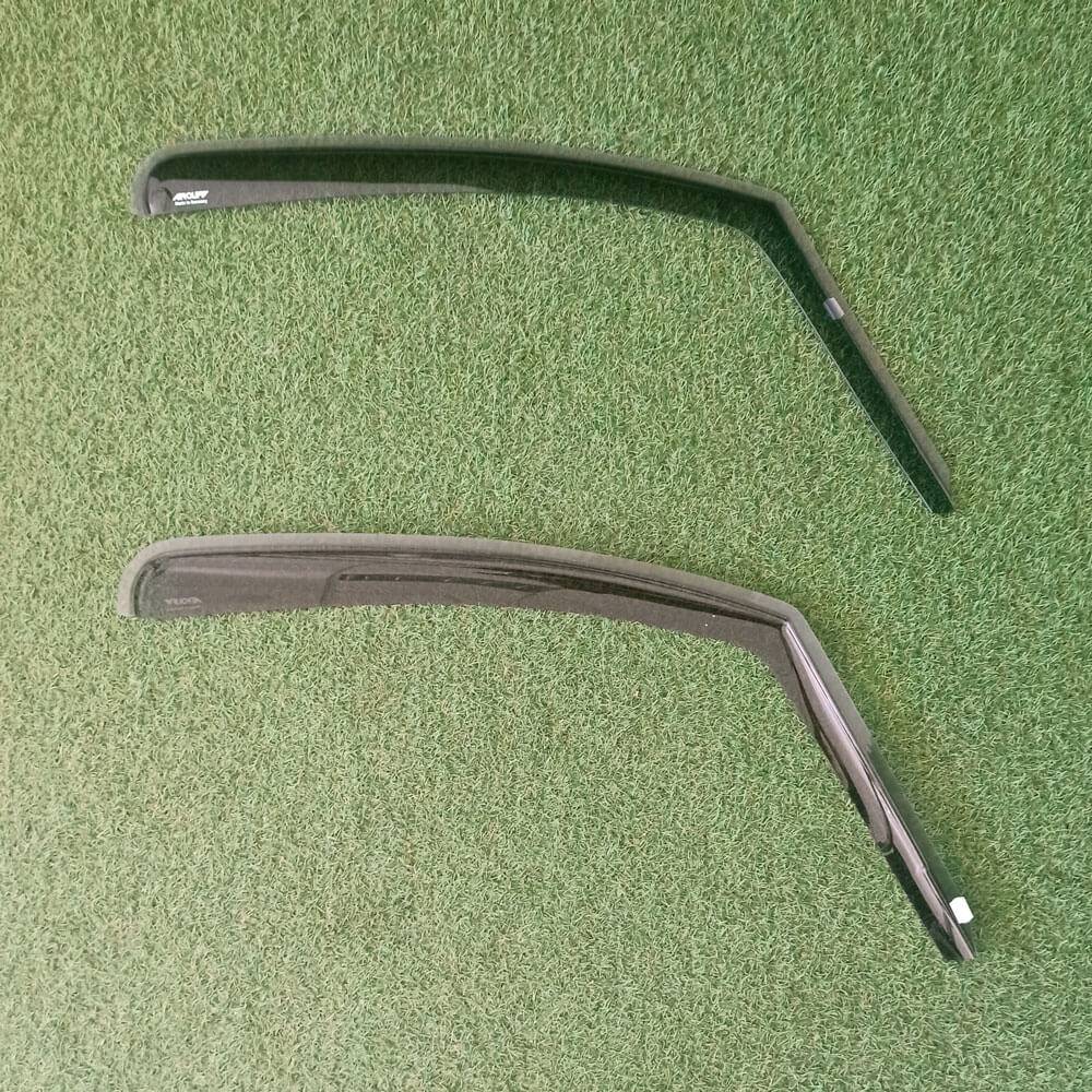 Conjunto de 2 unidades defletores para Berlingo e Partner 2008-2018 (um para cada janela condutor e acompanhante).