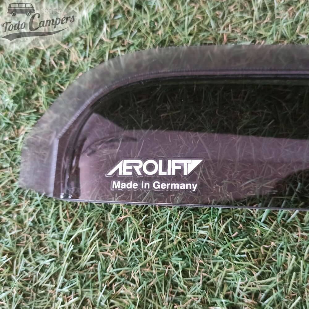 detalle del material del deflector Aerolift