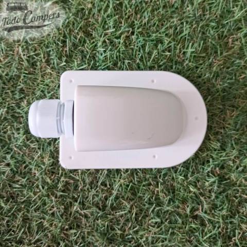 Pasatechos 1 vía para placas solares Color Blanco