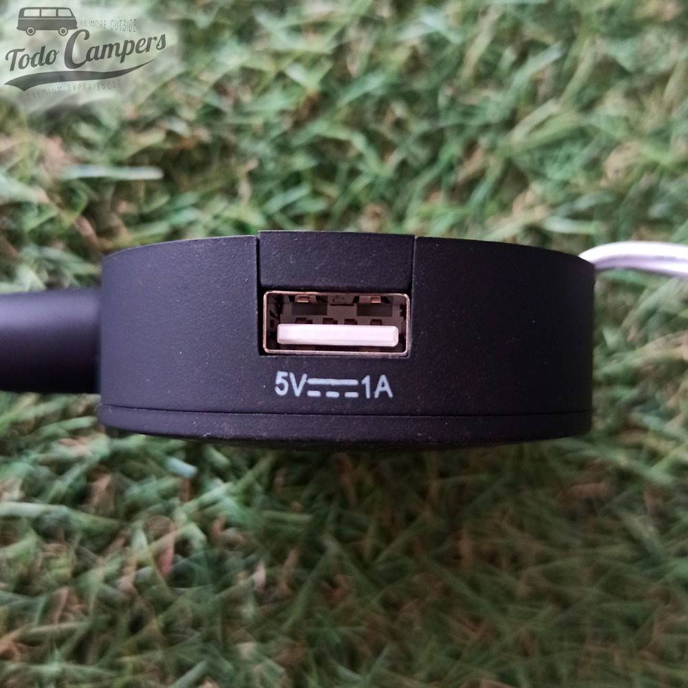 Lámpara LED L80TM con cargador USB de 1A