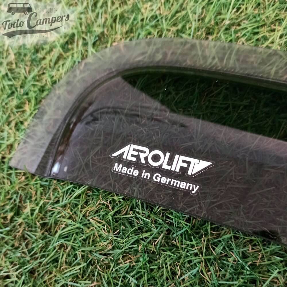detalle de los derivabrisas marca Aerolift