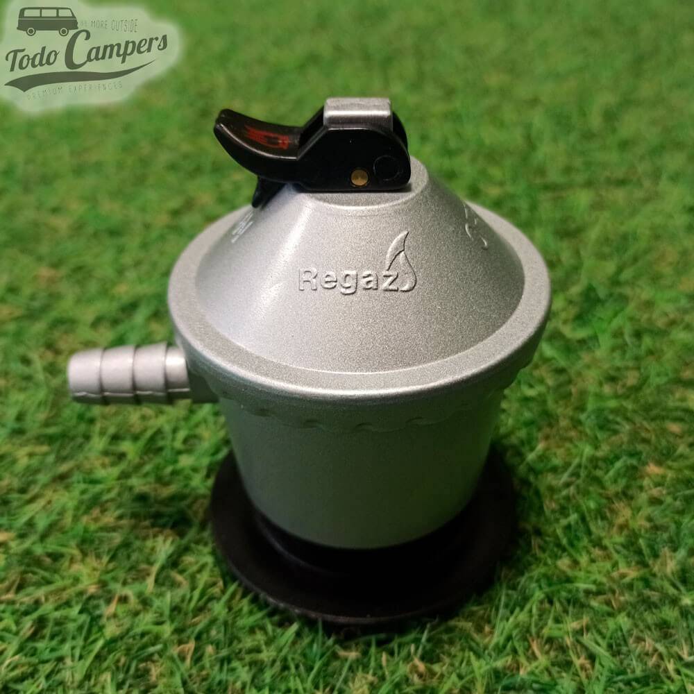 Regulador de gas Butano / Propano de 29 MBAR