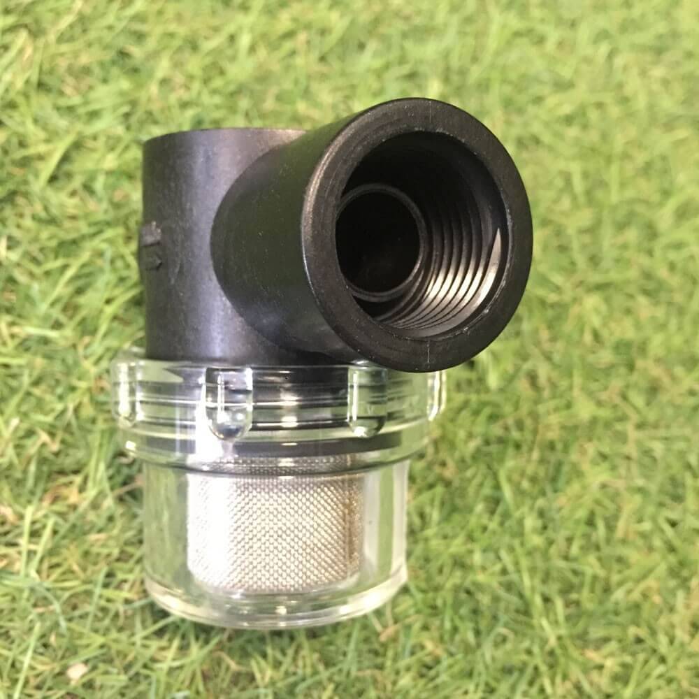 Filtro de agua con entrada hembra de 1/2"