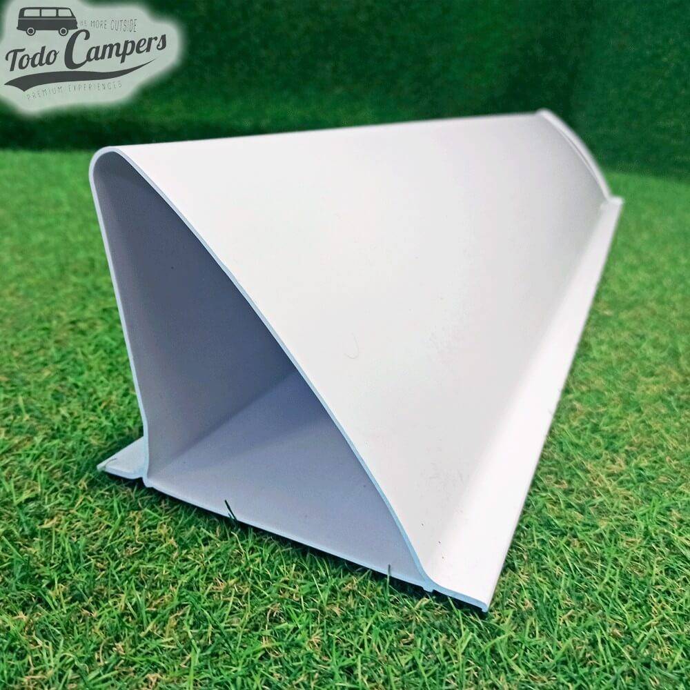 Vista sin la tapa aereodinámica