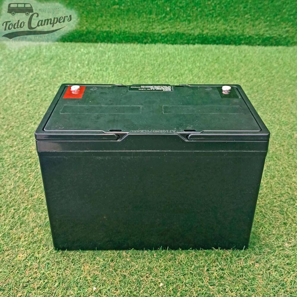 Batería sellada AGM 12v 100A EZA - Perspectiva trasera