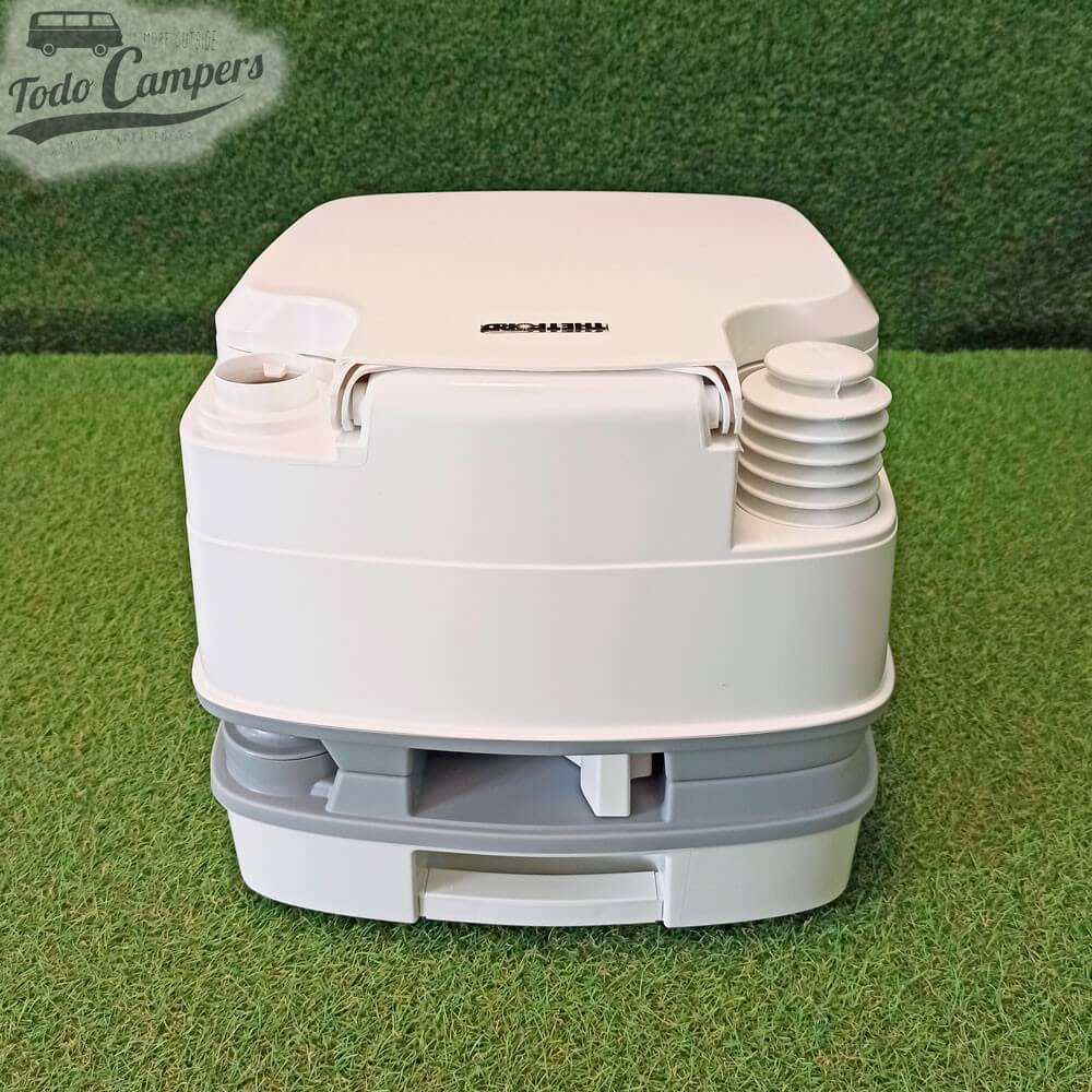 WC portátil Porta Potti Qube 145 - vista trasera