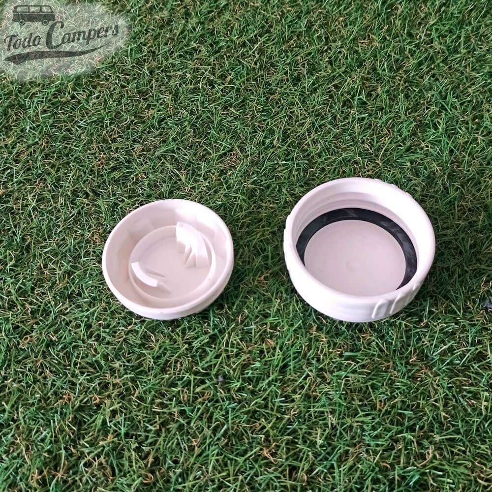 WC portátil Porta Potti Qube 165 - vista trasera