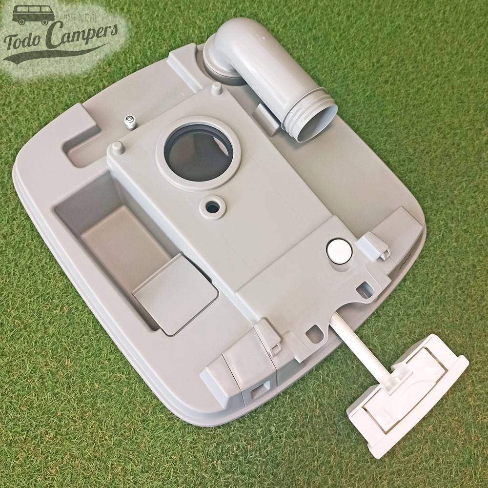 WC portátil Porta Potti Qube 335 - palanca de desagüe