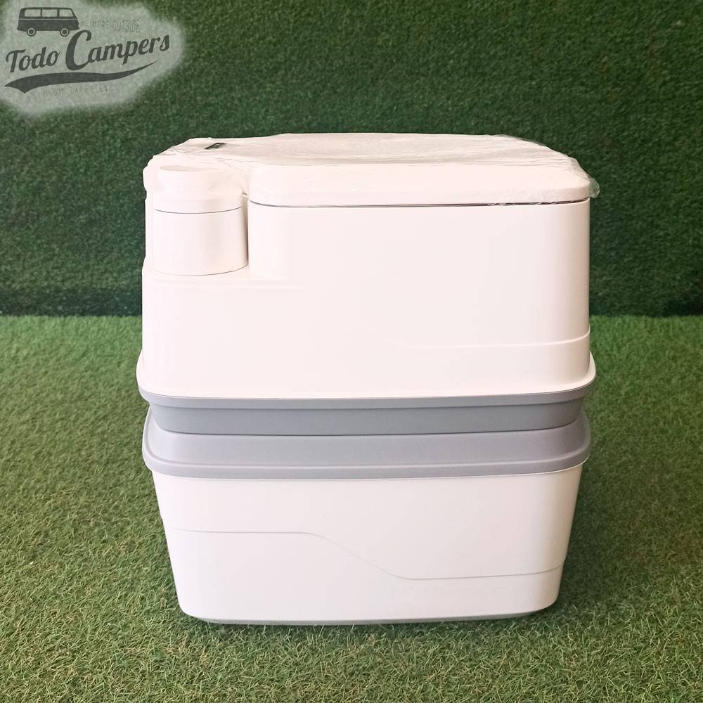 Sanita portátil química Thetford Porta Potti Qube 345 - Vista lateral