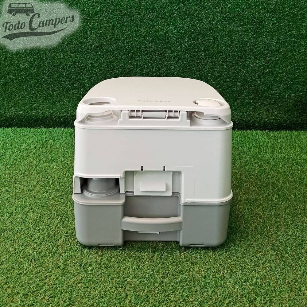 WC portátil químico Dometic 972 vista trasera