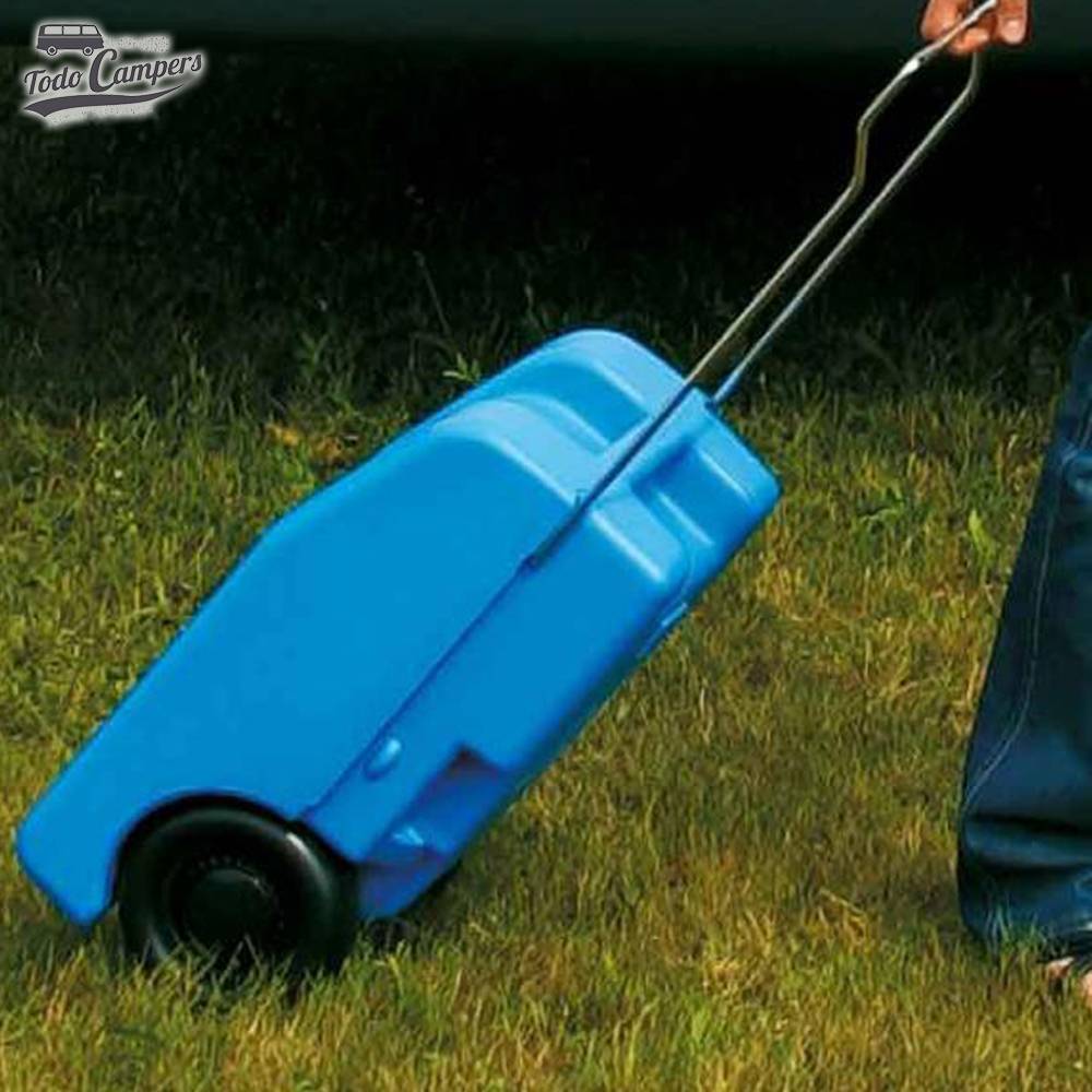 Depósito portátil camper fácil de transportar - 23 litros. Depósito águas limpas para a sua carrinha, autocaravana ou caravana