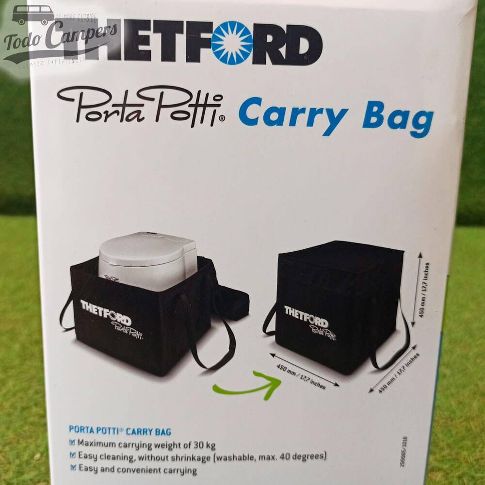 Medidas del Porta Potti Carry Bag