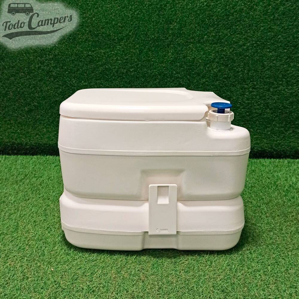 WC portátil Fiamma Bi-Pot 34 - vista lateral