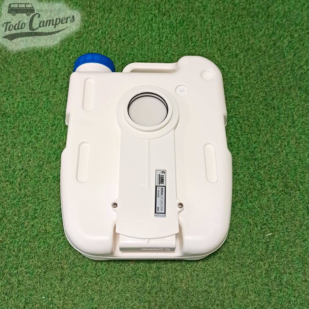 WC Portátil Fiamma Bi-Pot 30 - vista interior