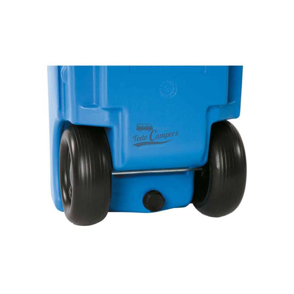 Depósito portátil com rodas -  23 litros. Depósito águas limpas para a sua carrinha, autocaravana ou caravana