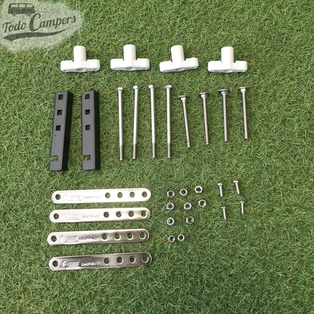 Tornilleria de Soporte para toldo Fiamma F35 / F45s - Kit Auto Adapter (baca)