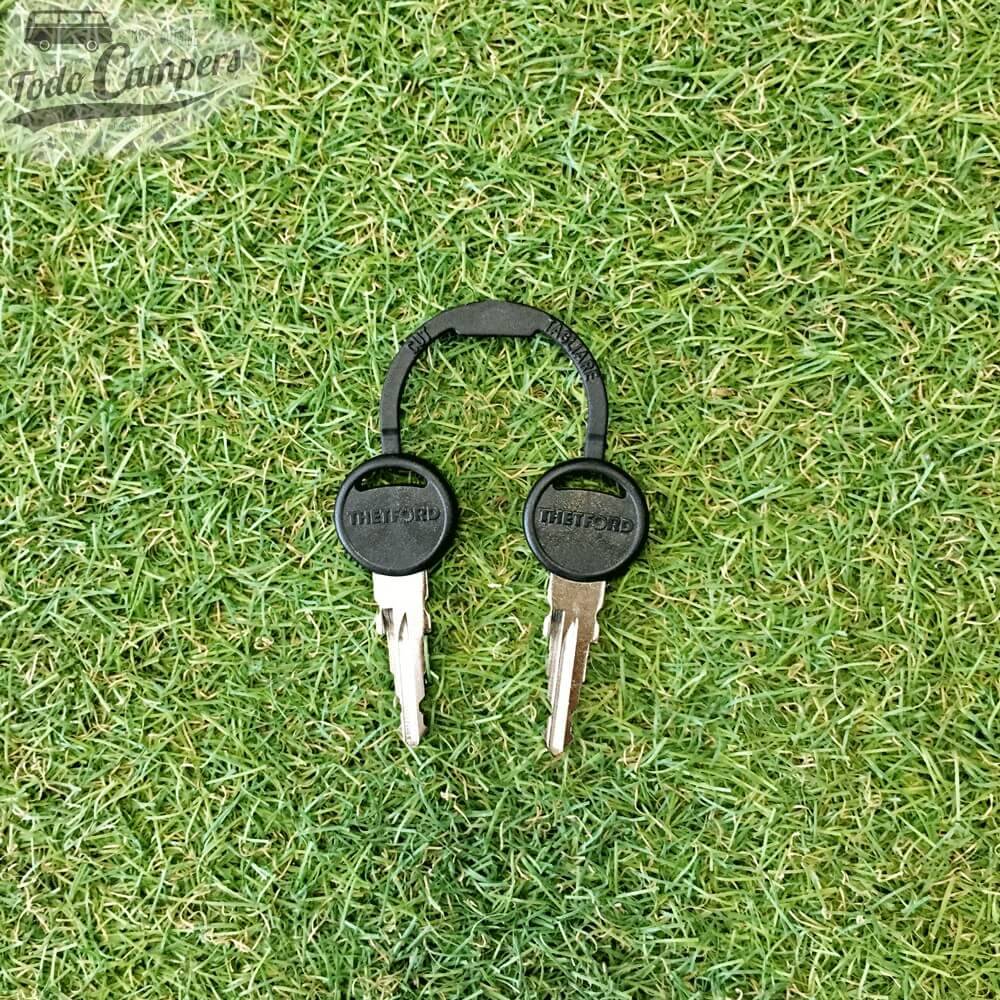 Inclui duas cópias de chave