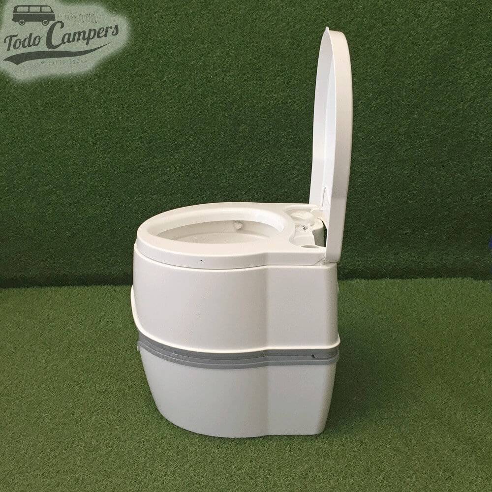 Sanita portátil química Thetford Porta Potti Excellence 565P - vista lateral esquerda