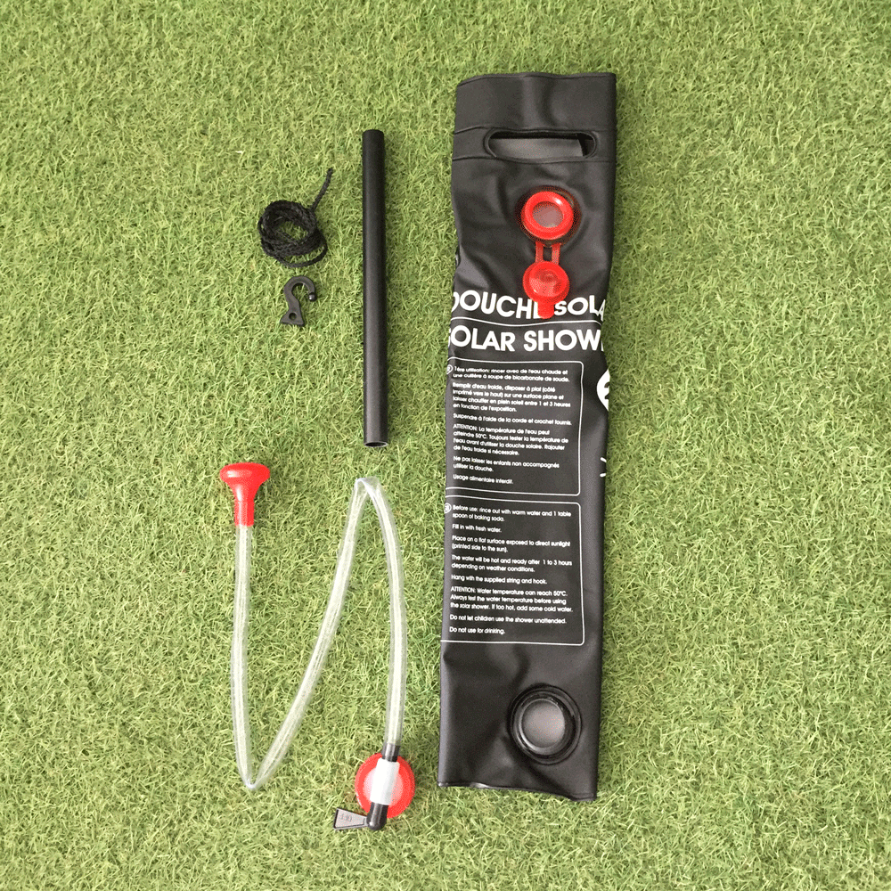 Kit de ducha solar de 20 litros