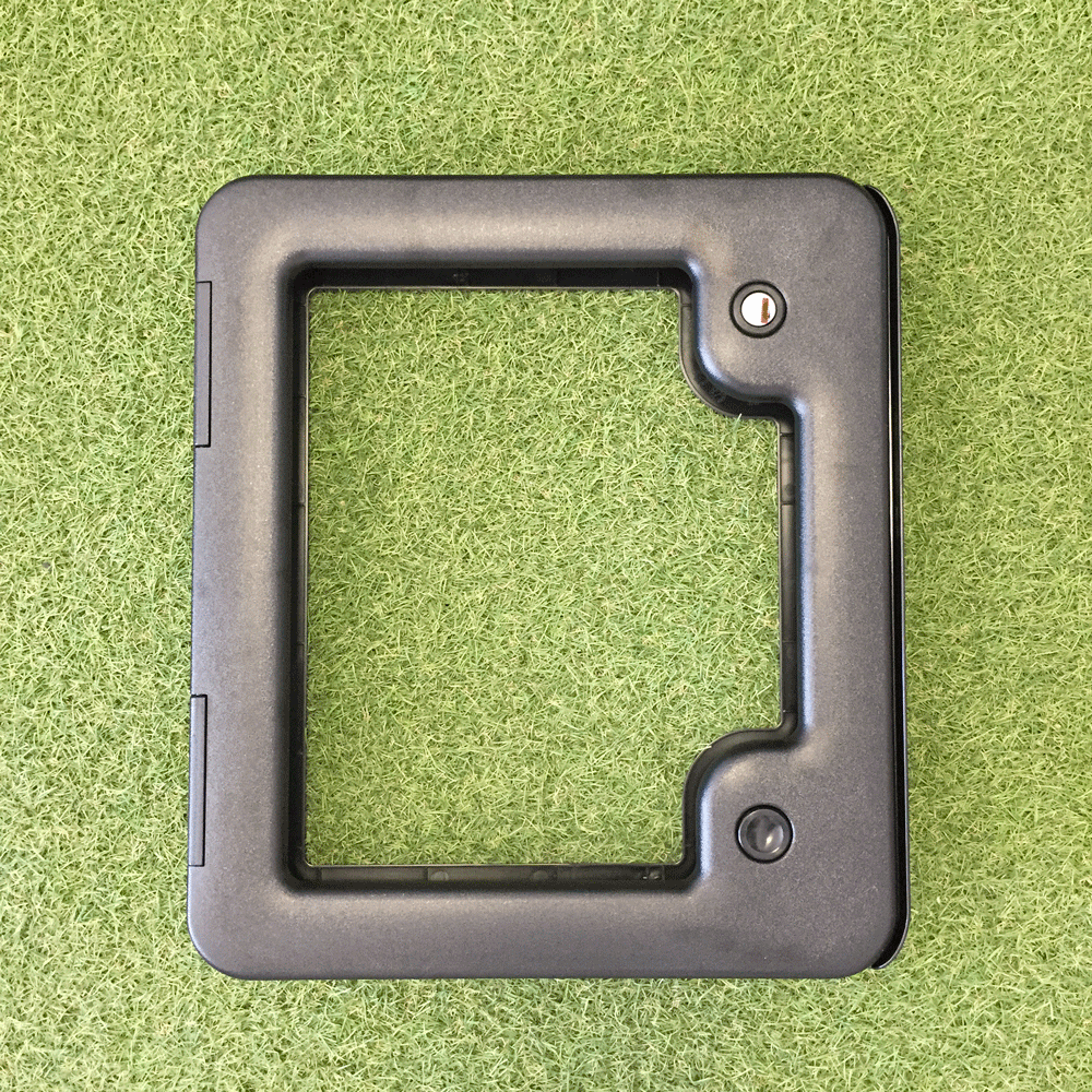 Porta de serviço Thetford Door III (Preta)