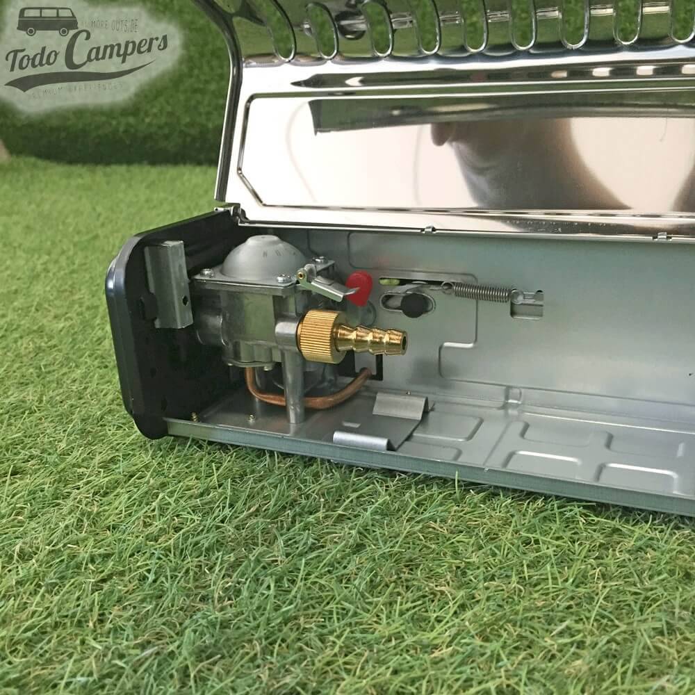 Interior de Cocina hornilla portátil de gas MS-2000