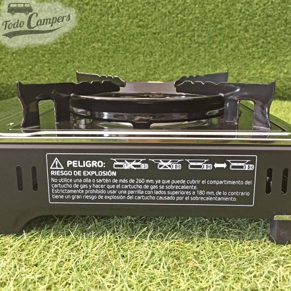 Precauciones de Cocina hornilla portátil de gas MS-2000