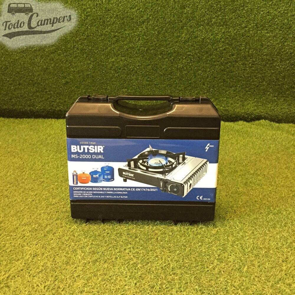 Maletín de Cocina hornilla portátil de gas MS-2000 Butsir DUAL