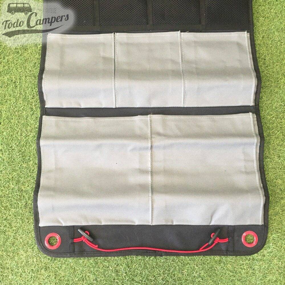 Bolsillos delanteros parte inferior de Fiamma Pack Organizer S