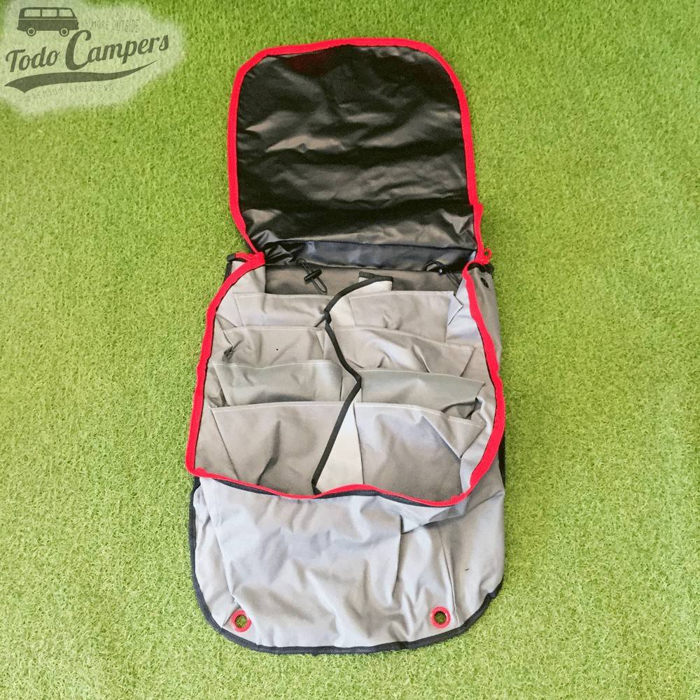 Organizador de zapatos Fiamma Pack Organizer Shoes Abierto