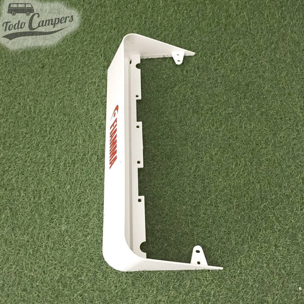 Vista lateral de spoiler para claraboyas Fiamma 40