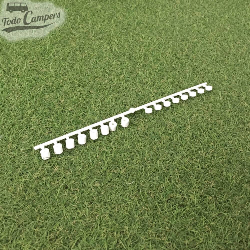 Accesorios de práctico spoiler para claraboyas de 40c