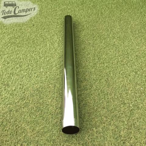 Tubo cromado de 70 cm para soportes modulares de mesa