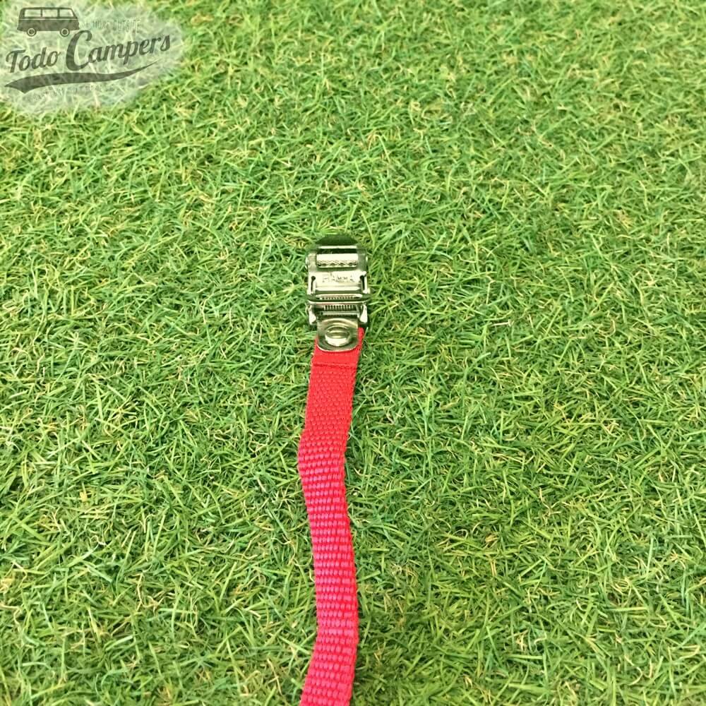 cierre corredizo de correa de seguridad para toldo