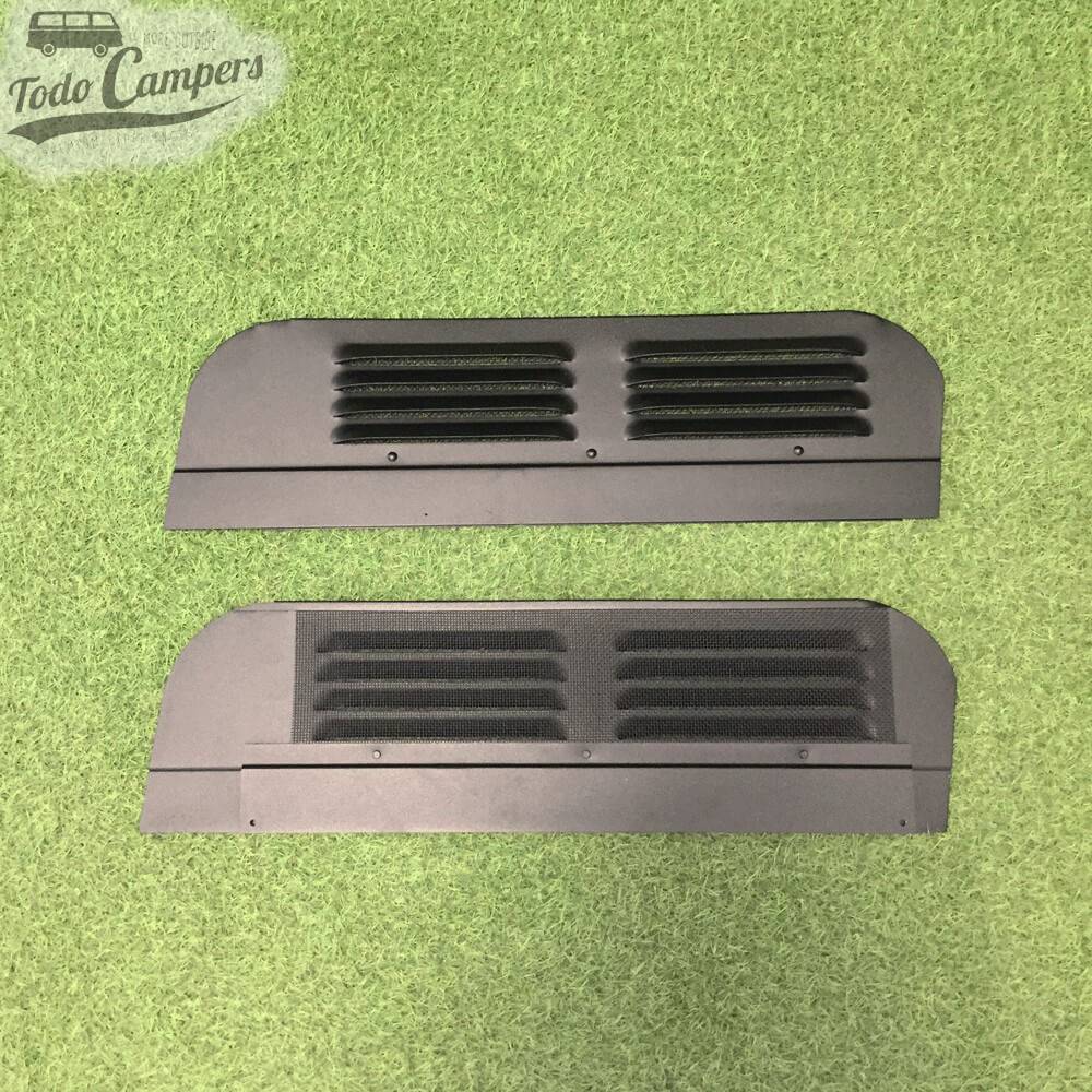 Kit de 2 rejillas de ventilación Air Vent para las ventanas delanteras de las furgonetas Mercedes Sprinter desde 2019.