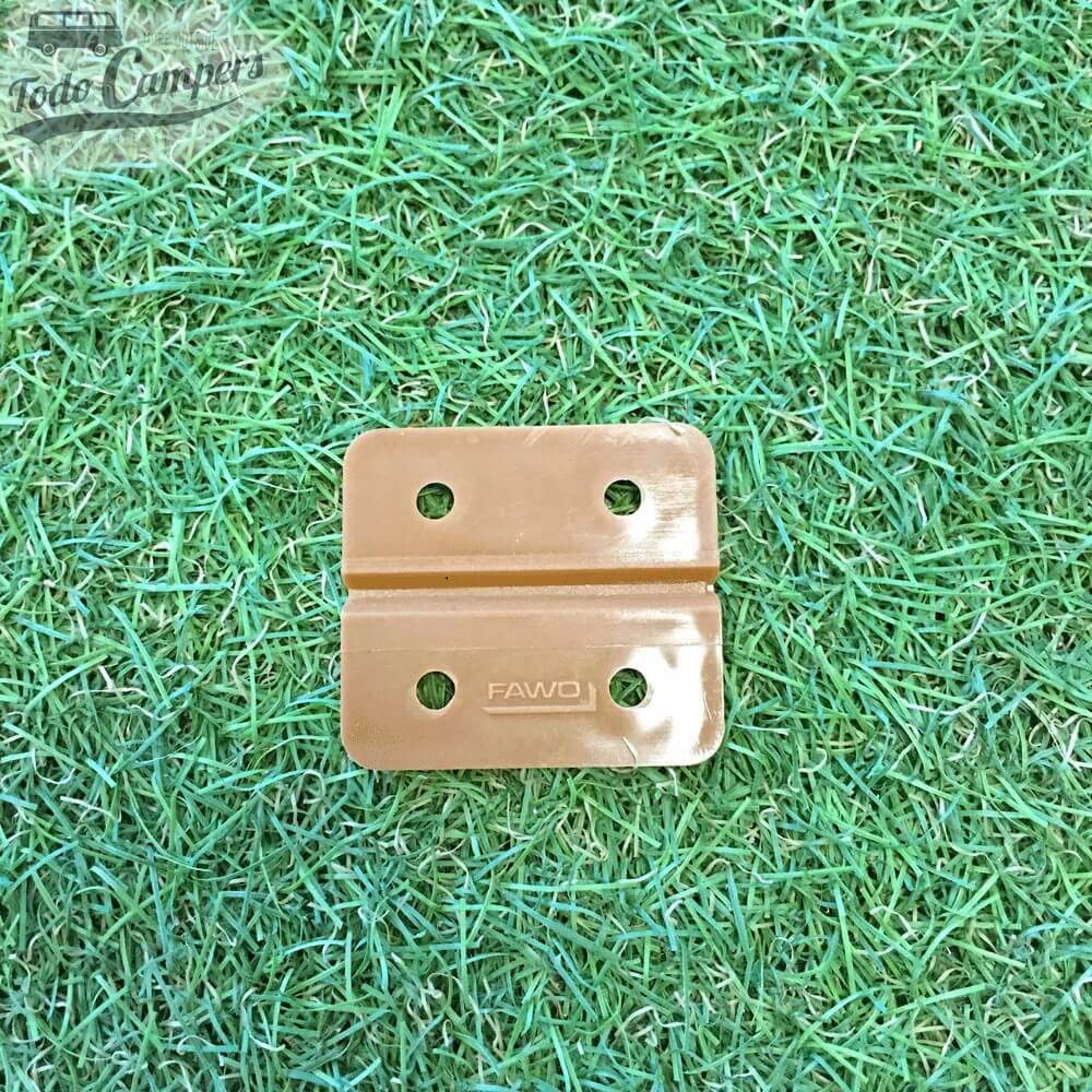 Bisagra válida para arcones  de color Marrón.