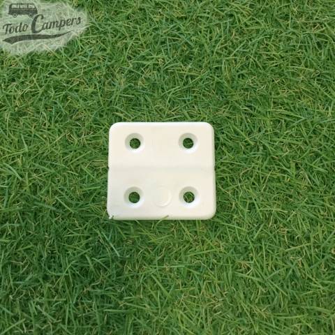 Bisagra de plástico - Blanca