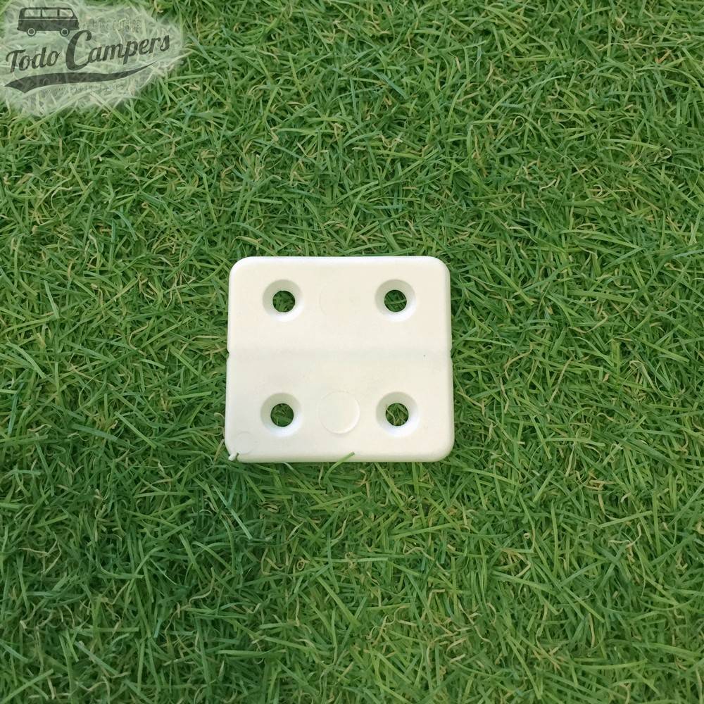Bisagra de plástico - Blanca