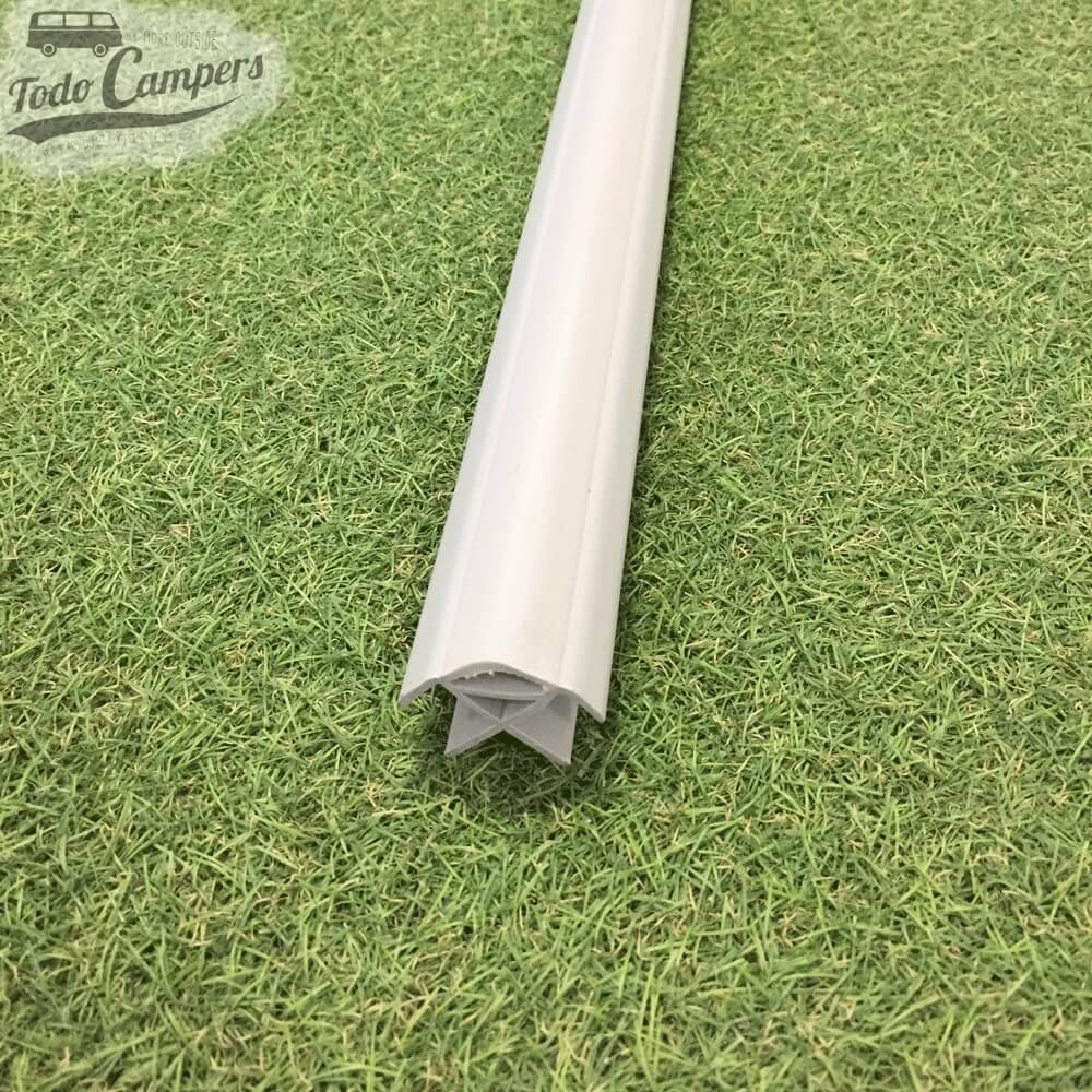 Perfil de PVC Antigolpes de color Gris Medio