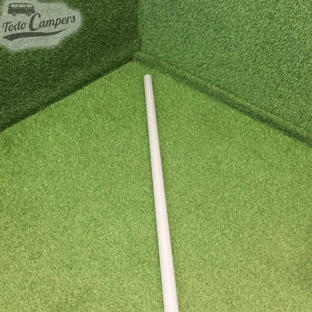 Perfil de PVC Antigolpes de color Gris Medio con una longitud 2,2 metros.