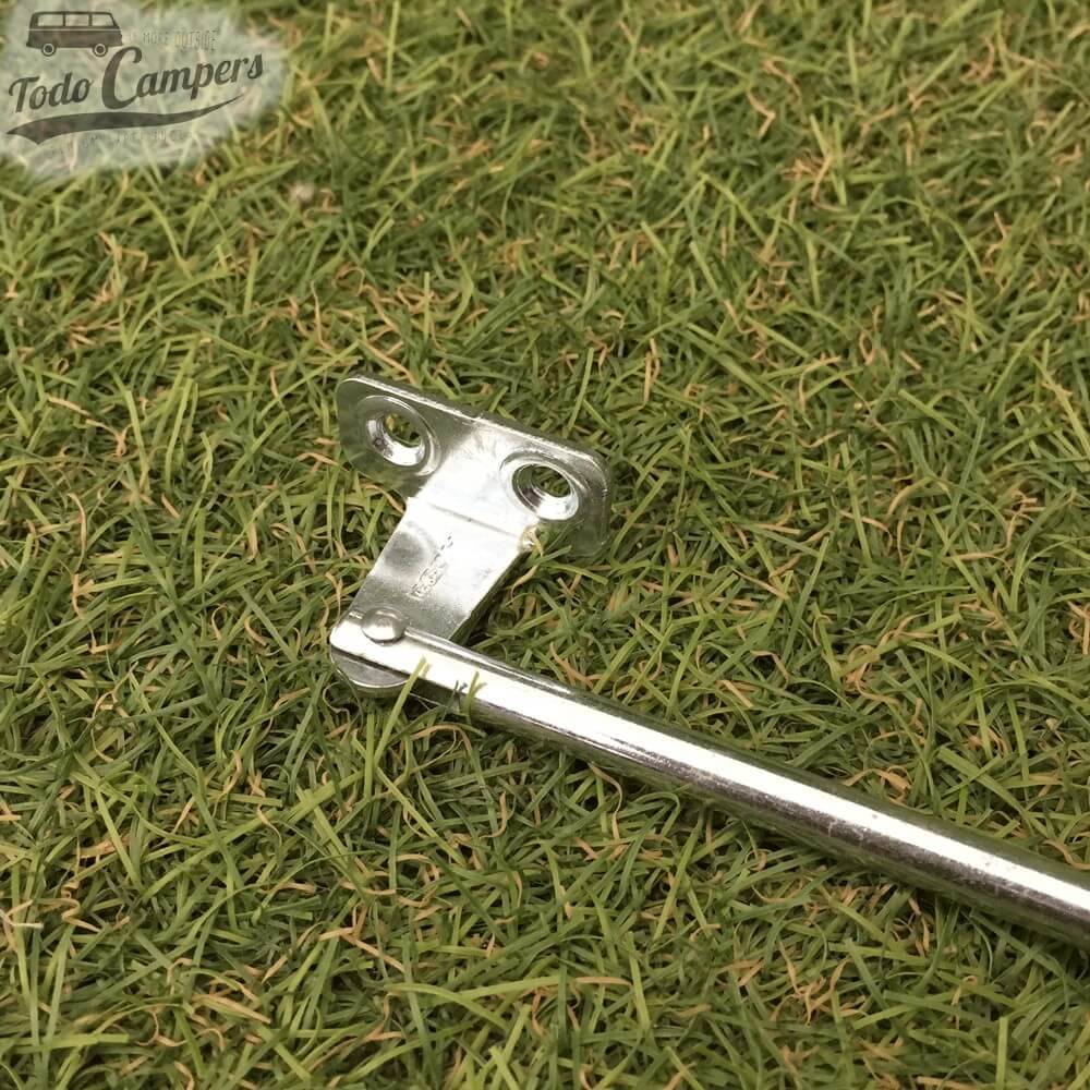 Compás Metálico de 25 cm. Muelle para puertas de armario.