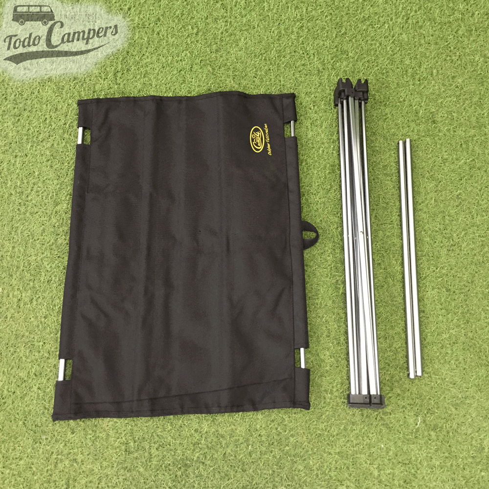 Pack de Mesa y patas plegables en mesa de camping enrollable