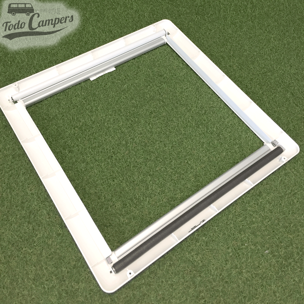 Vista trasera de la mosquitera de Claraboya Fiamma Vent 50