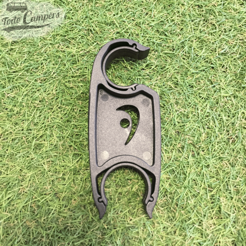 Clip de sujeción de portabicicletas Fiamma Rackholder Restyled - Negro