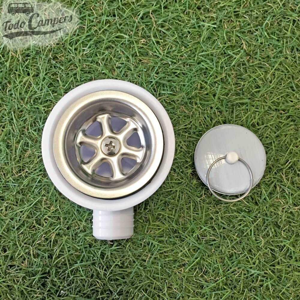 Detalhe do ralo incluído