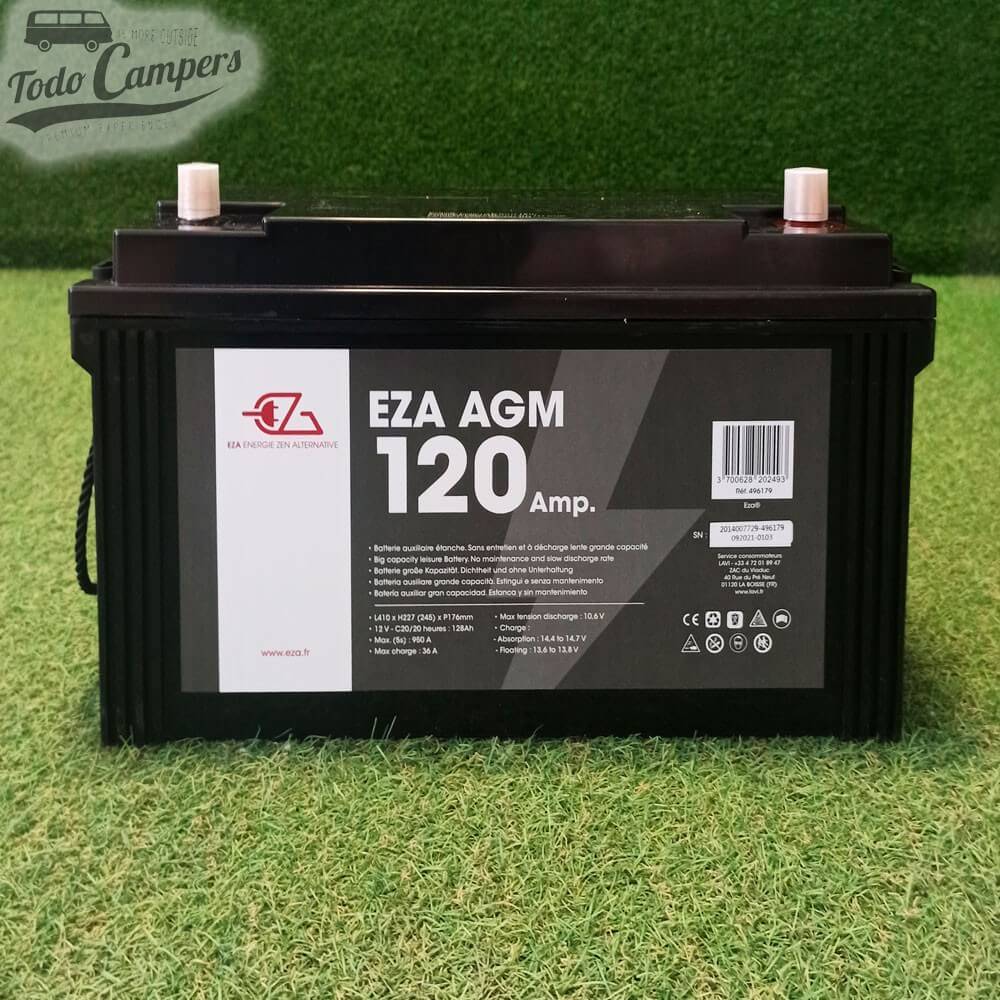 Bateria selada AGM 12v 120A EZA