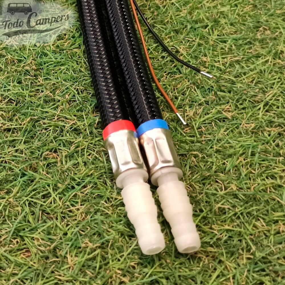 Diâmetro ligadores: 10-12 mm.