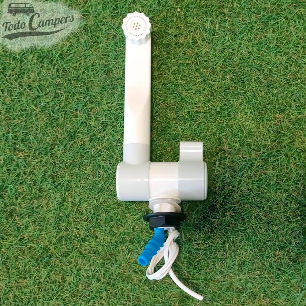 Torneira de água fria Comet London 145mm - Branco e cinzento