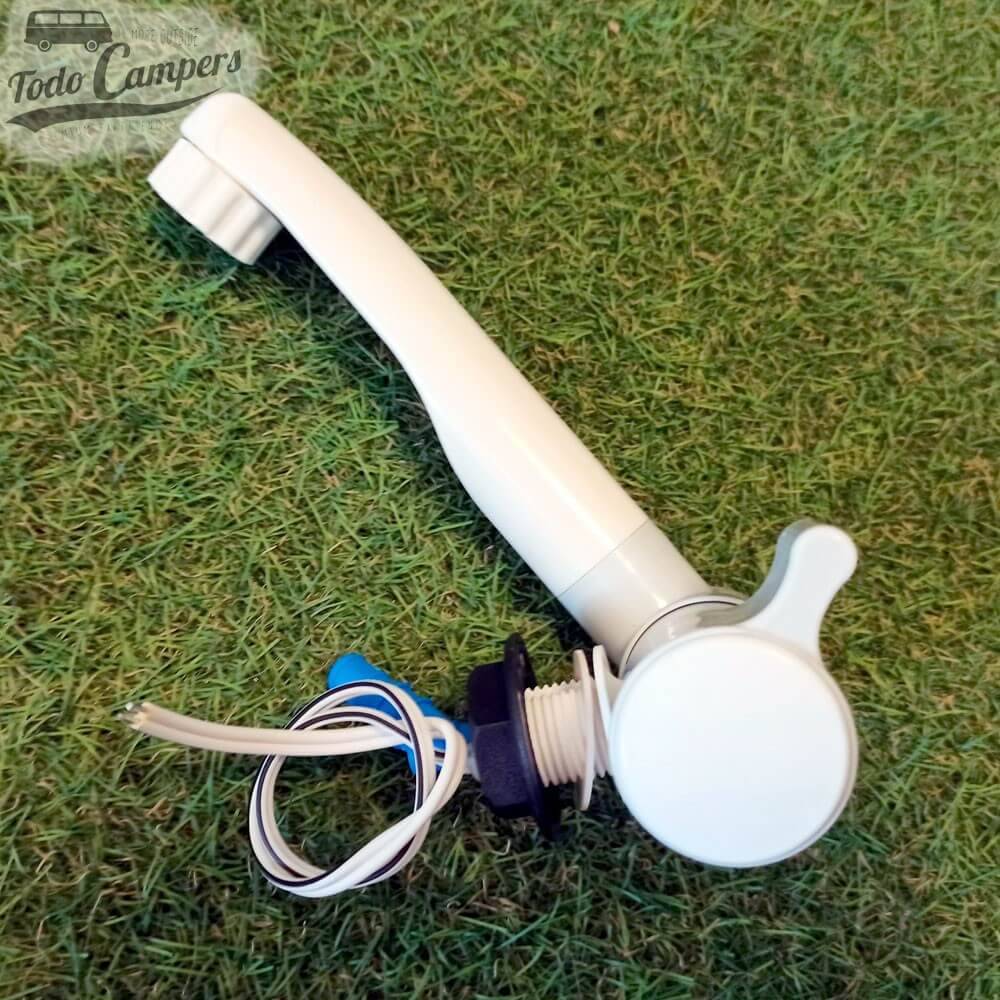 Poderá usá-la em instalações pressurizadas, já que admite bomba de pressão de até 1,5 bares.