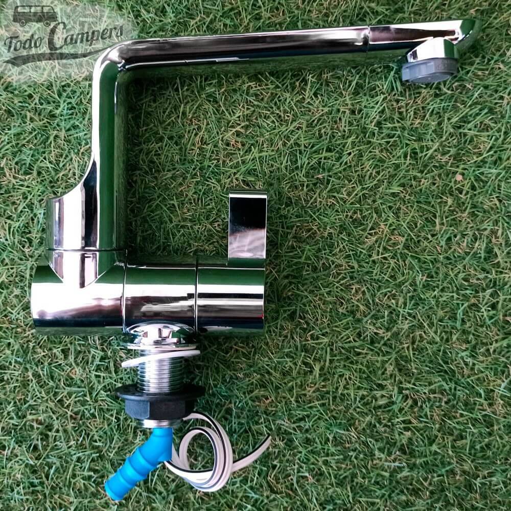 Torneira de água fria giratoria e rebatível 360º Comet Arona 160mm - Cromado