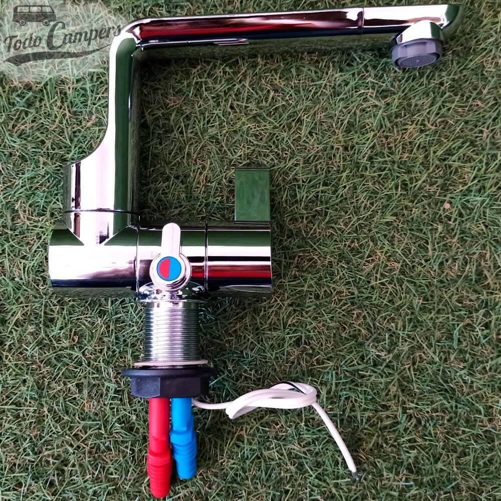 Grifo mezclador monomando giratorio y abatible 360º Comet Arona 160mm - Cromo